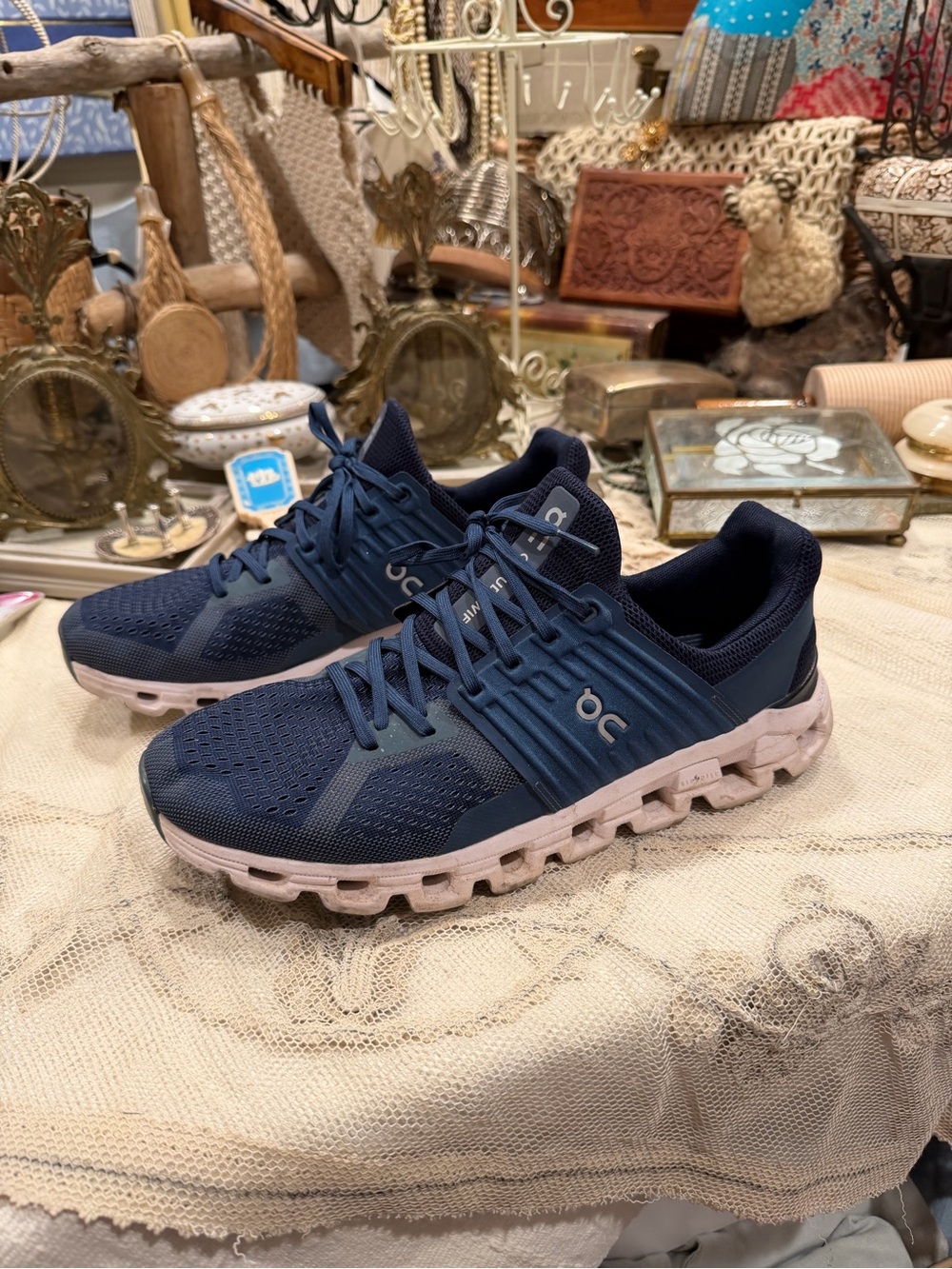 On Running Cloudswift Men’s Running Shoes - Navy Blue